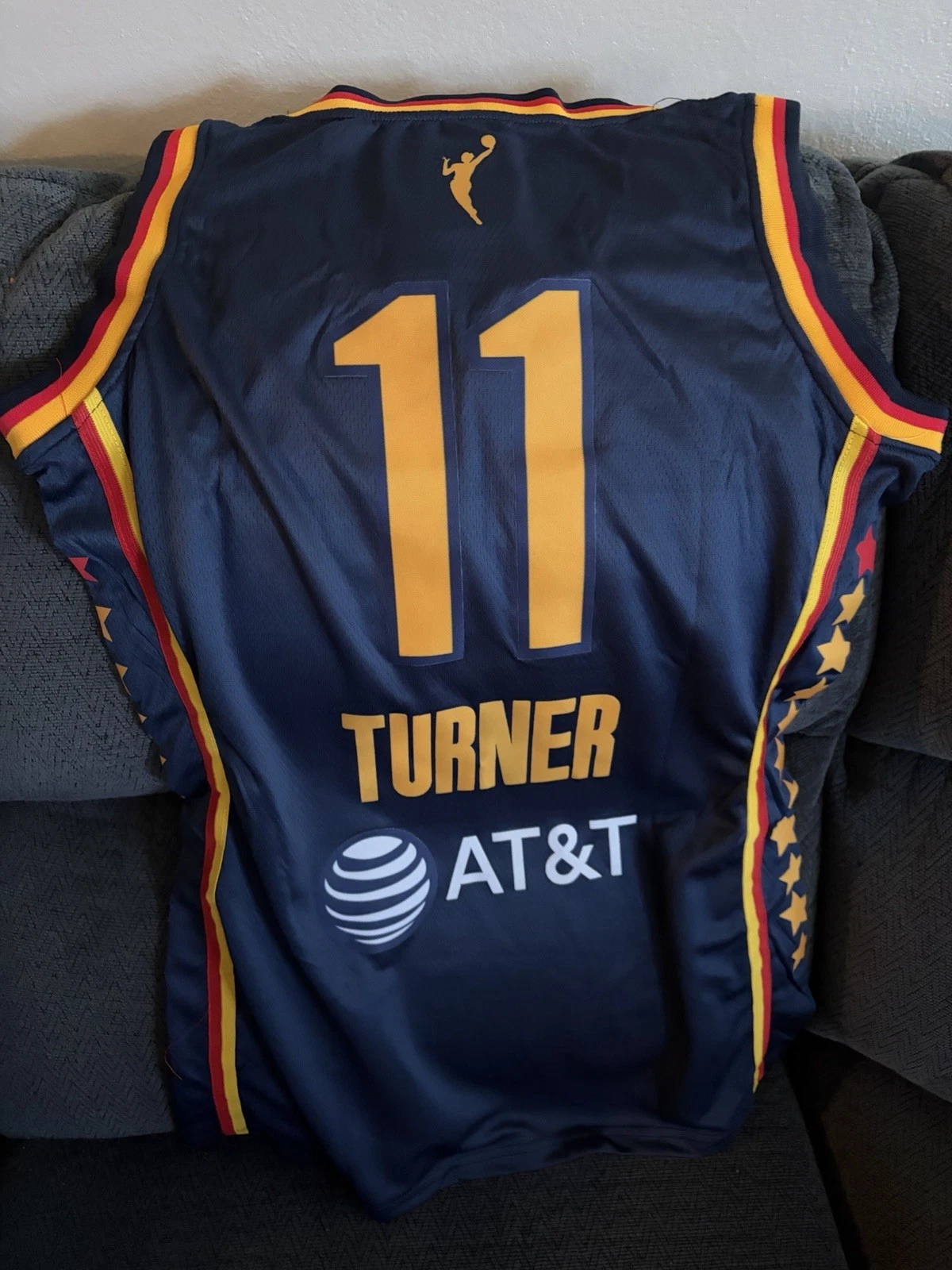 Brianna Turner Not Signed Stitched Jersey L Indiana Fever New Unused