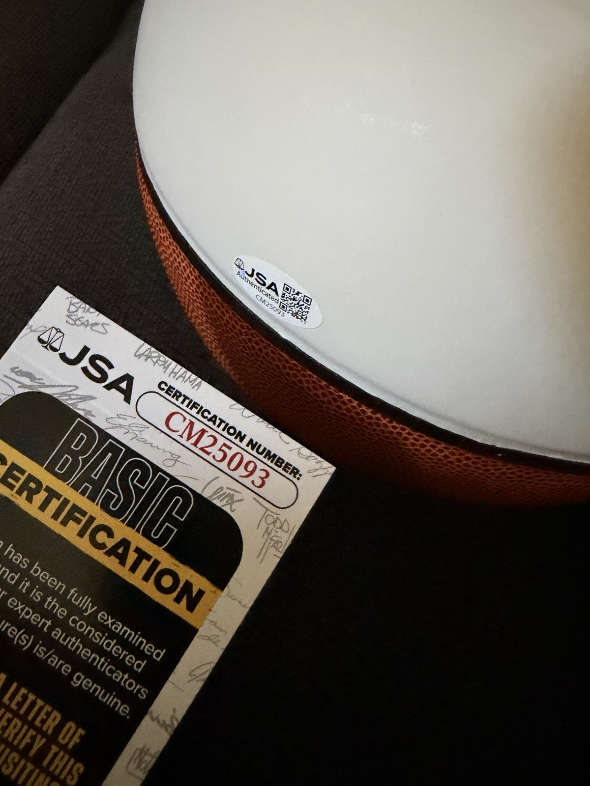Tom Izzo Signed NCAA Basketball Autographed JSA COA Authentication MSU Spartans