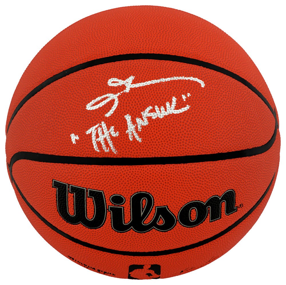 Allen Iverson Signed Wilson Indoor/Outdoor NBA Basketball w/The Answer -(SS COA)