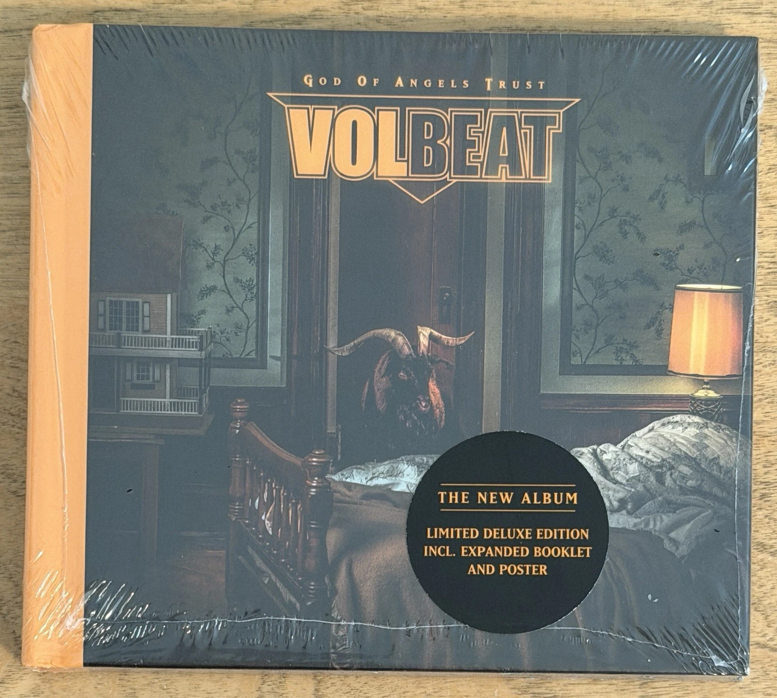 Volbeat - God Of Angels Trust DELUXE EDITION CD POSTER & BOOKLET SEALED NEW