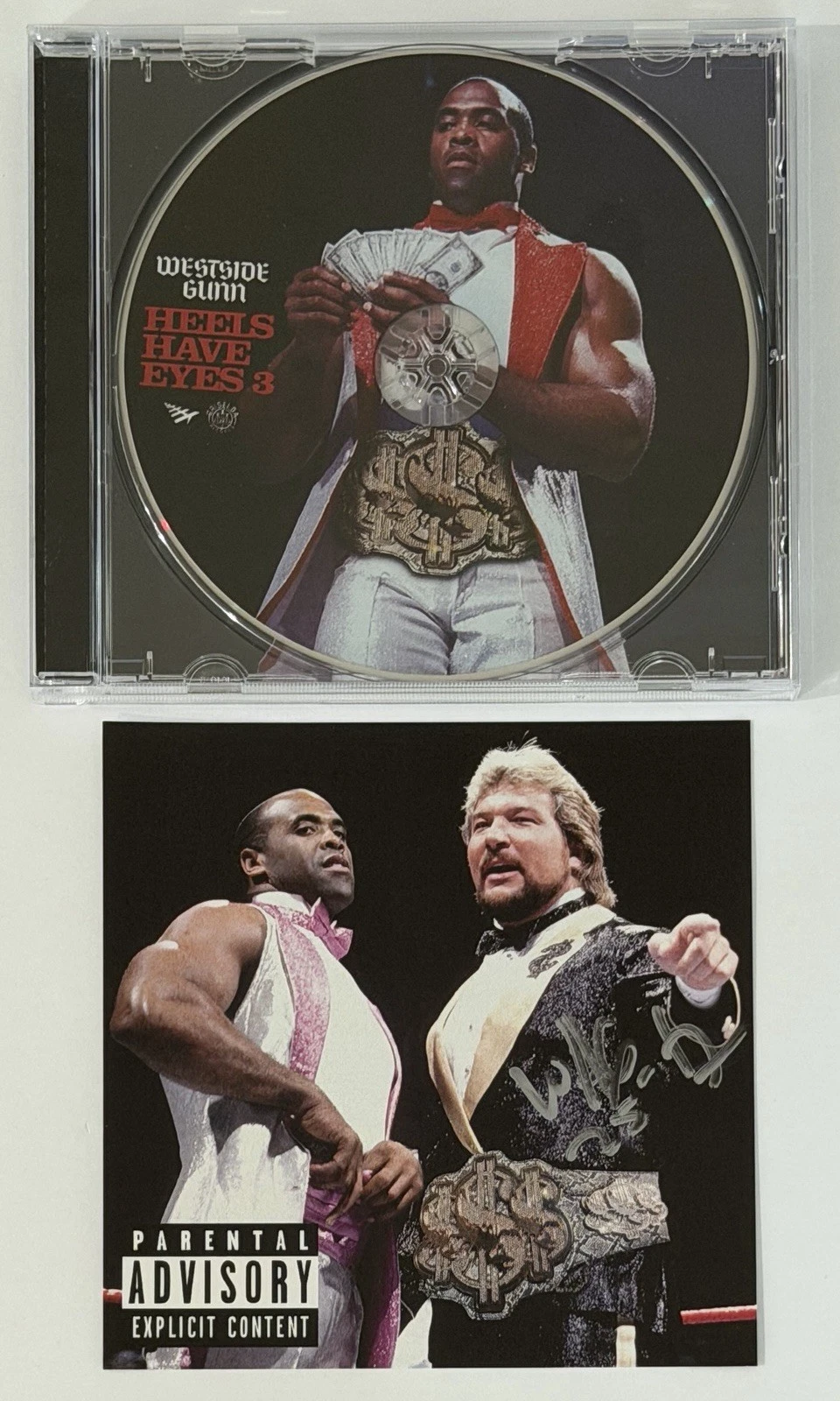 SIGNED Westside Gunn AUTOGRAPH Heels Have Eyes 3 Cover Card & CD PSA DNA COA
