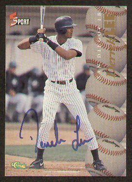 Derrek Lee signed autographed 1995 Classic 5 Sport Card