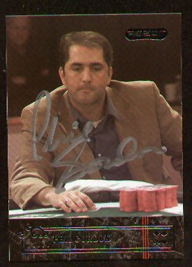 Phil Gordon signed autographed 2006 RAZOR Poker Card