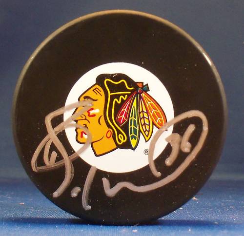 Dave Bolland signed autographed Chicago Blackhawks Puck