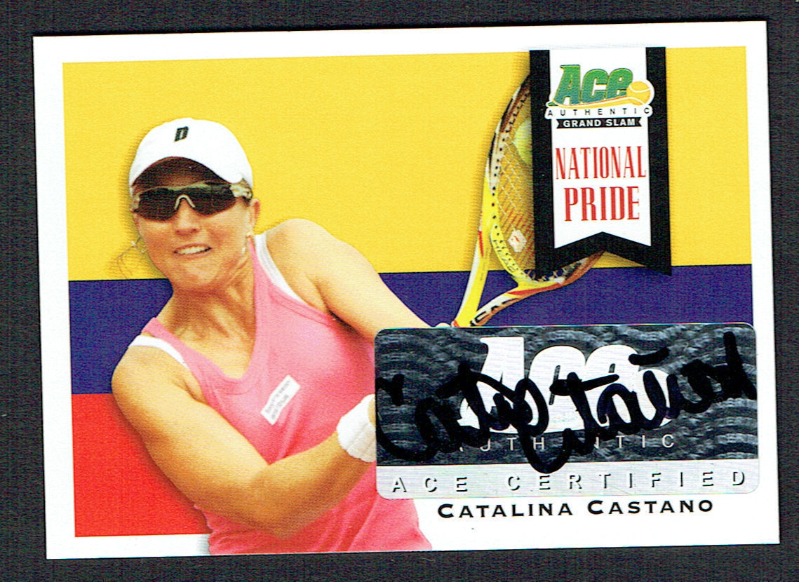 Catalina Castano #NP-CC signed autograph auto 2013 Ace Authentic National Pride