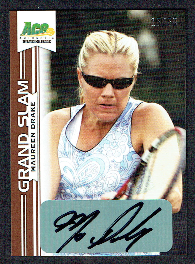 Maureen Drake #BA-MD2 signed autograph auto 2013 Ace Authentic Grand Slam 15/20