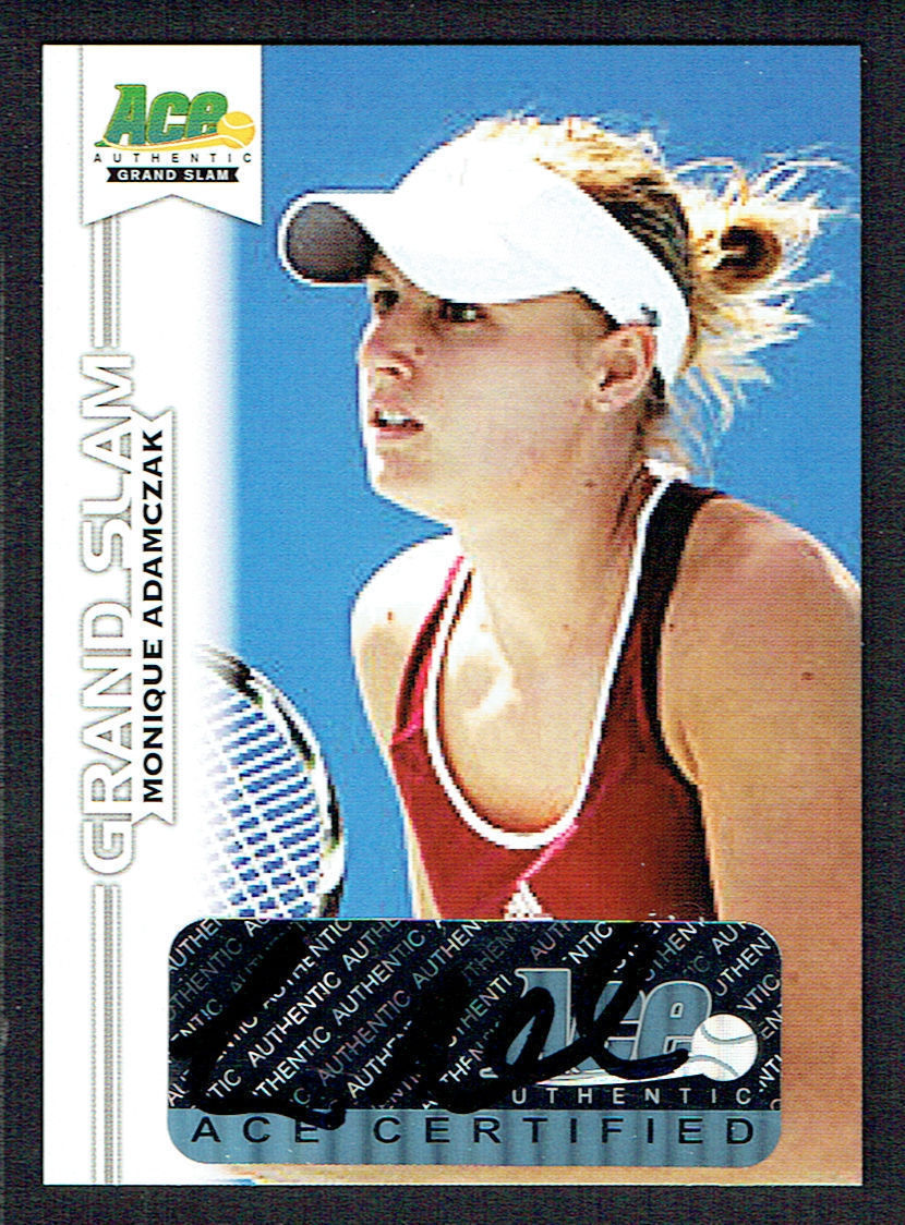 Monique Adamczak #BA-MA1 signed autograph auto 2013 Ace Authentic Grand Slam