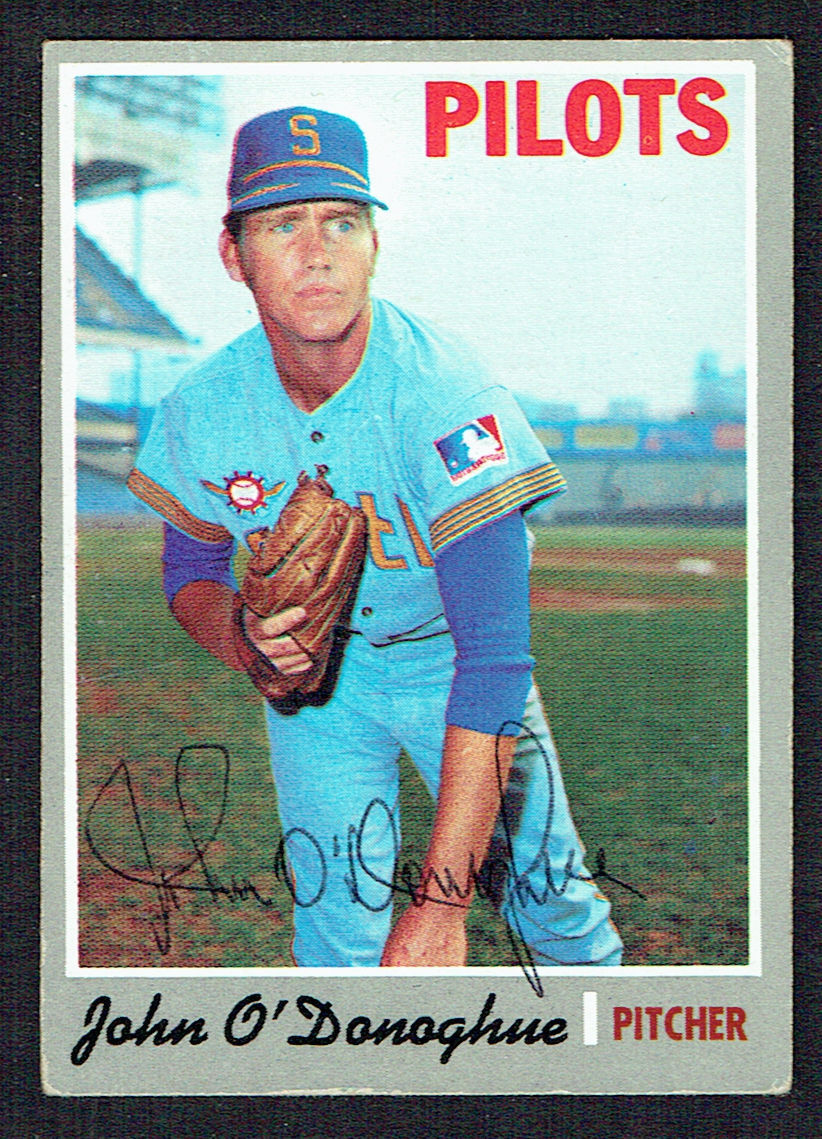 John O'Donoghue #441 signed autograph auto 1970 Topps Baseball Trading Card