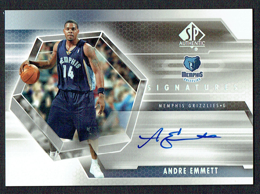 Andre Emmett #SP-AE signed autograph auto 2005 Upper Deck SP Signatures Card