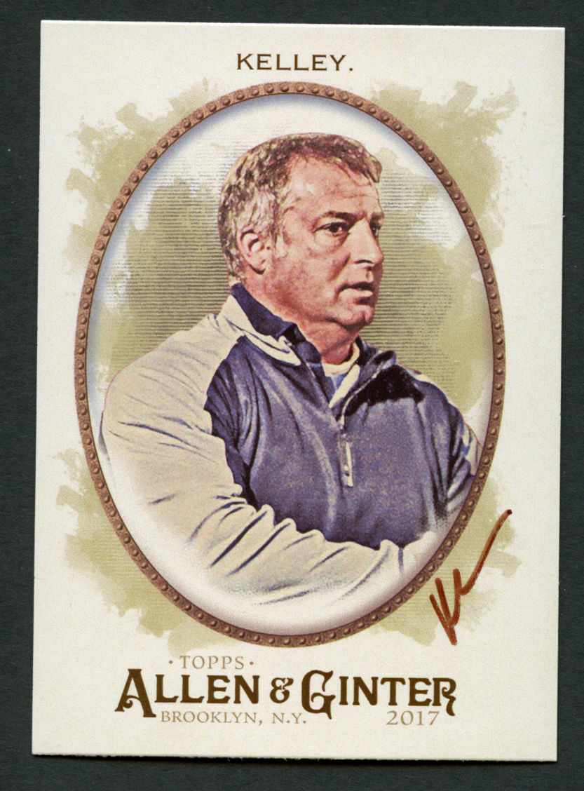 Kevin Kelley #263 signed autograph auto 2017 Allen & Ginter Topps Trading Card