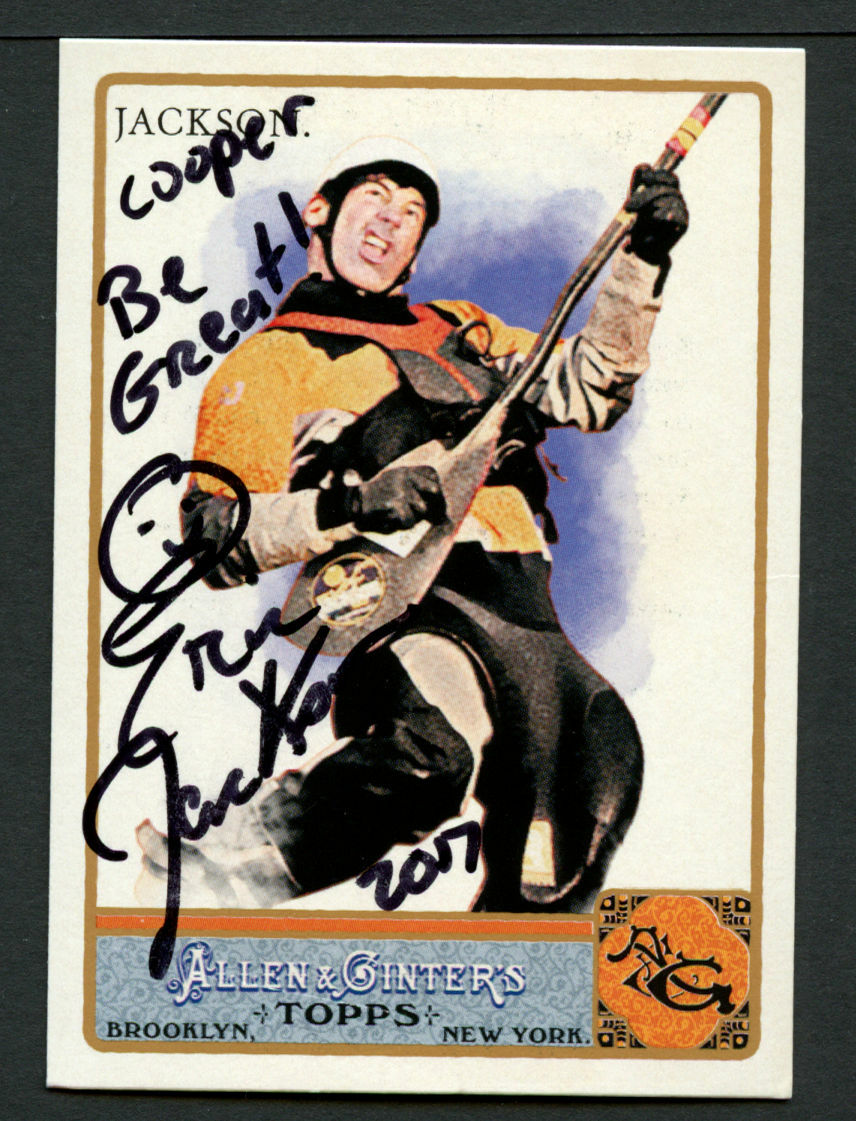 Eric Jackson #284 signed autograph auto 2011 Allen & Ginter Topps Trading Card