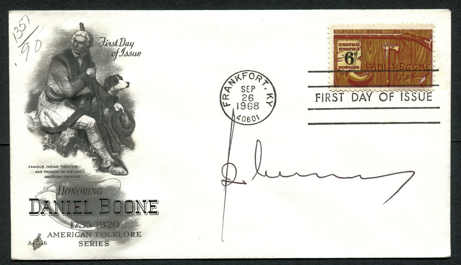 Reinhold Messner signed autograph auto First Day Cover FDC Mountaineer PC055