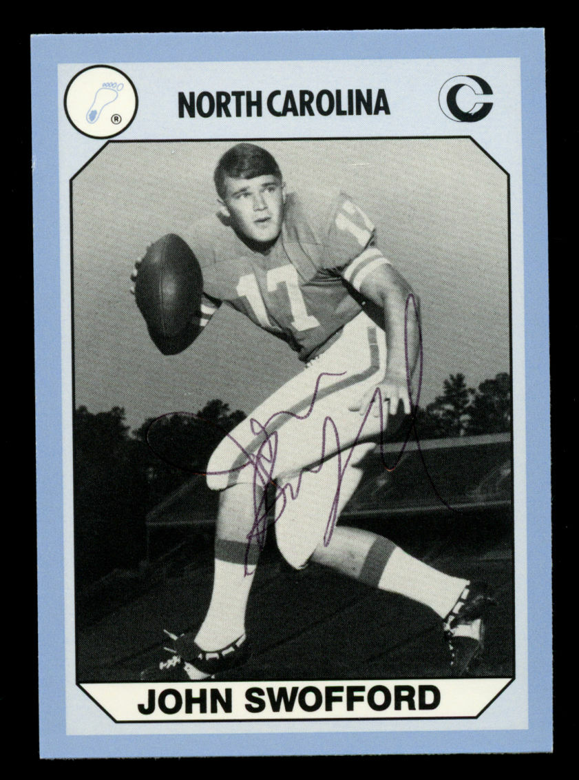 John Swofford #106 signed autograph auto 1990 North Carolina Collegiate Card