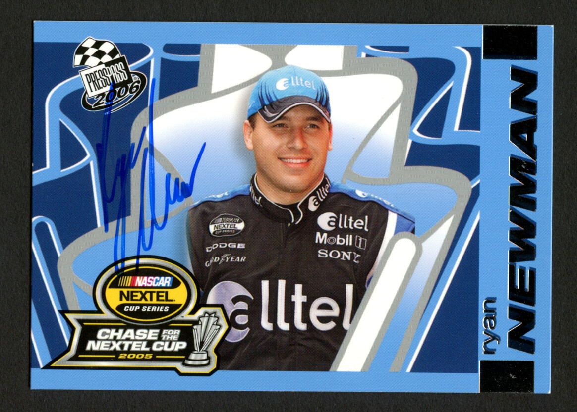 Ryan Newman #118 signed autograph auto 2006 Press Pass NASCAR Trading Card