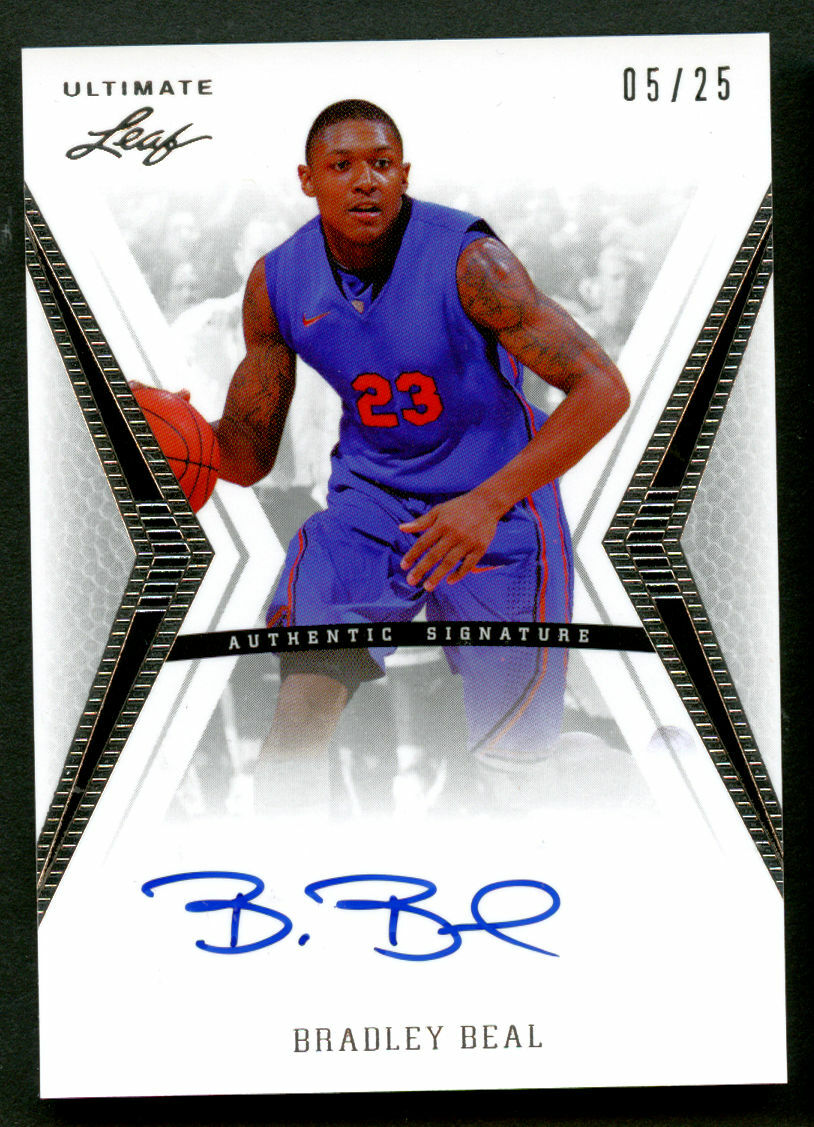 Bradley Beal BA-BB1 signed autograph auto 2012 Leaf Ultimate Basketball 5/25