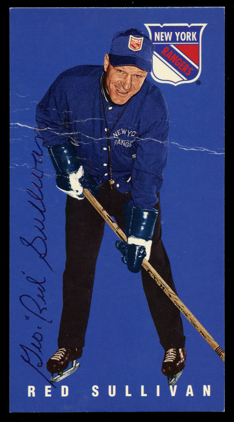 Red Sullivan #108 signed autograph auto 1994 Parkhurst Tall Boy Hockey Card