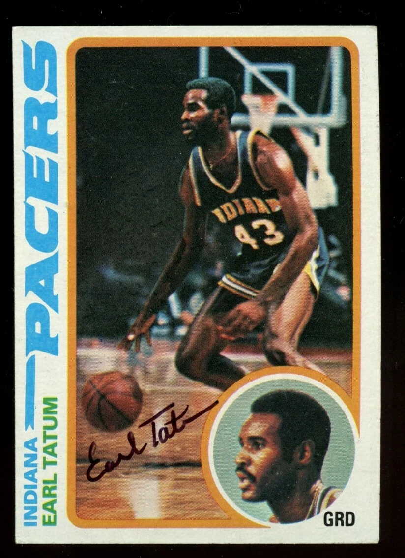 Earl Tatum #47 signed autograph auto 1978-79 Topps Basketball Trading Card