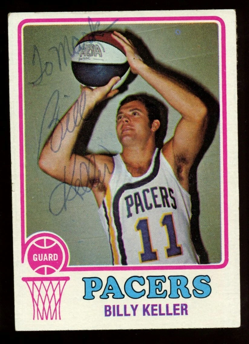 Billy Keller #264 signed autograph auto 1973-74 Topps Basketball Trading Card