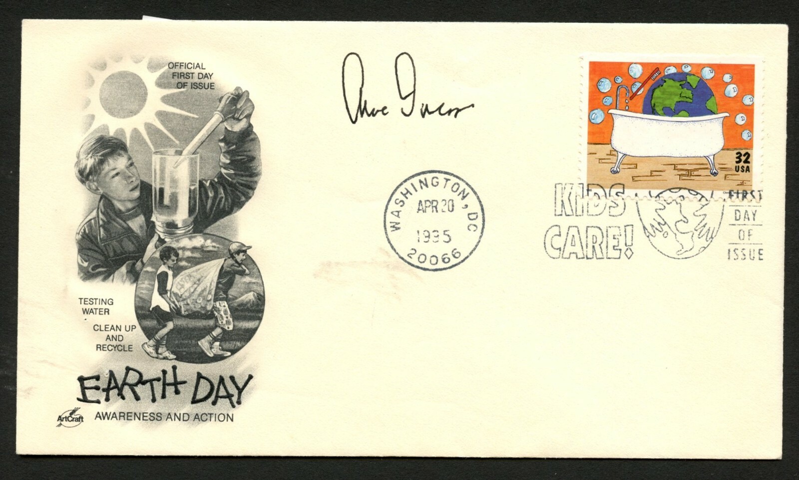 Arne Duncan signed autograph auto FDC cover US Secretary of Education PC107