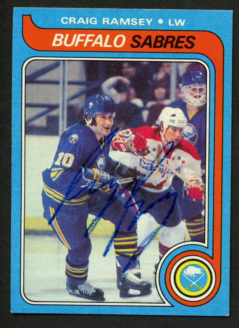 Greig Ramsey #207 signed autograph auto 1979-80 Topps Hockey Trading Card