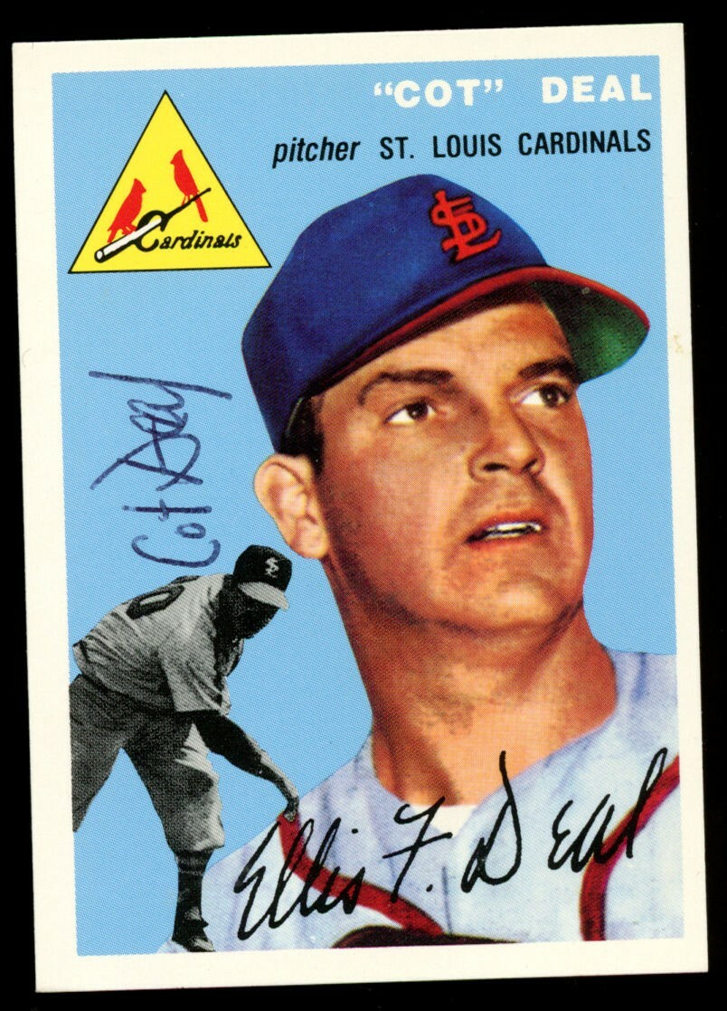 Cot Deal d2013 #192 signed autograph auto 1994 Topps 1954 Archives Baseball Card