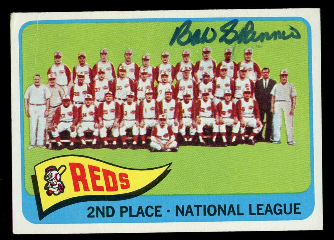 Bob Skinner #316 signed autograph auto 1965 Topps Baseball Trading Card
