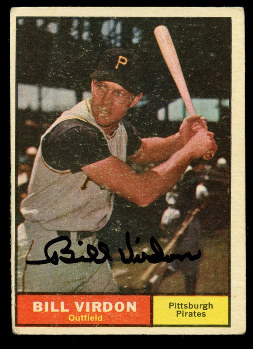 Bill Virdon #70 signed autograph auto 1961 Topps Baseball Trading Card