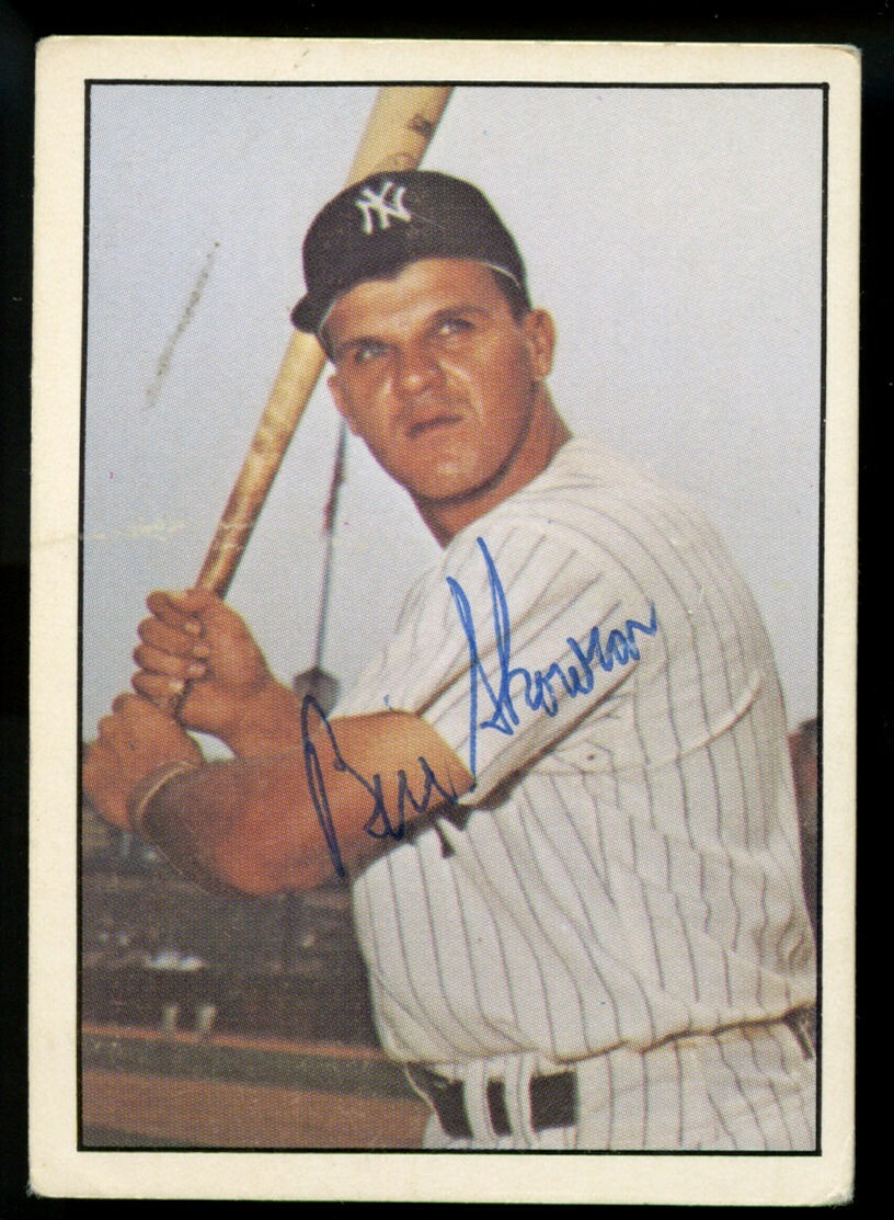 Bill Moose Skowron #0230 signed autograph 1978 TCMA Baseball Trading Card