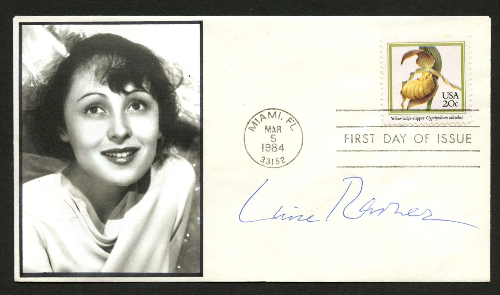 Luise Rainer d2014 signed autograph auto FDC German American Actress BAS