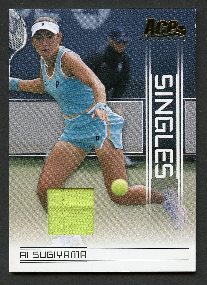 Ai Sugiyama 2007 Ace Authentic Straight Sets Singles Materials #SI-11 Card