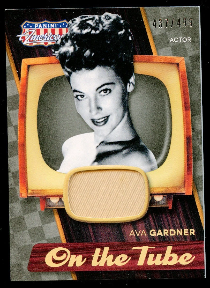 Americana On the Tube 2015 Panini Ava Gardner Worn Material #VM-AVA  437/499