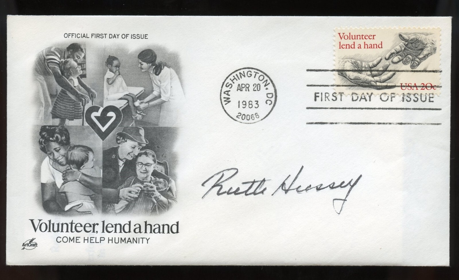 Ruth Hussey d2005 signed autograph auto Actress The Philadelphia Story FDC