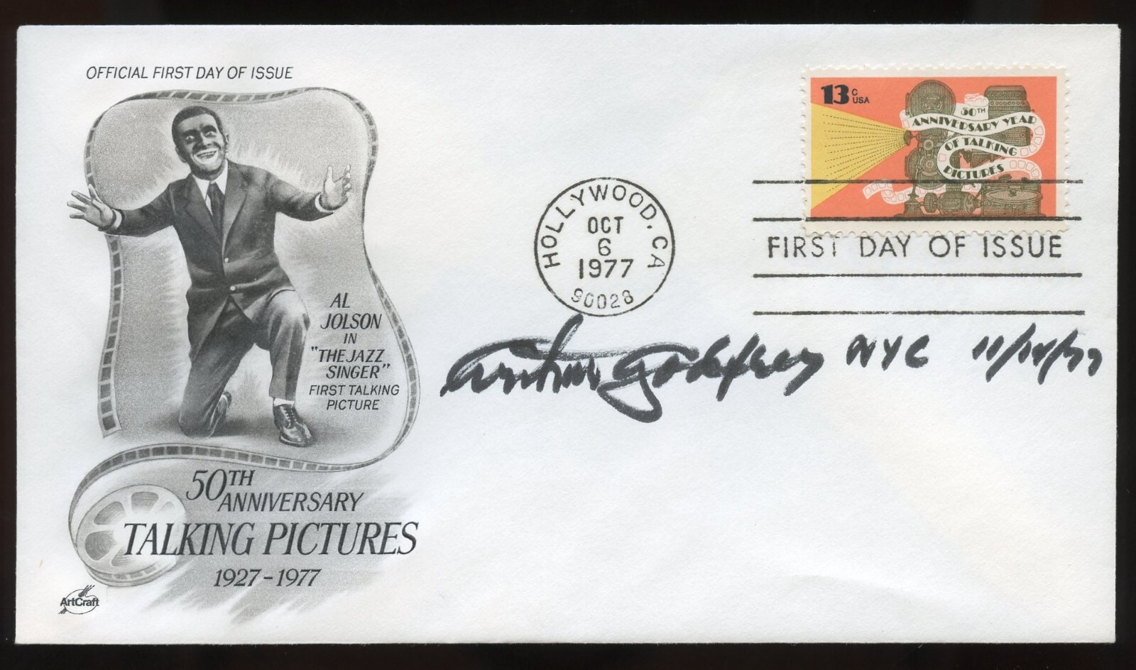 Arthur Godfrey d1983 signed autograph Radio TV Broadcaster The Old Redhead FDC