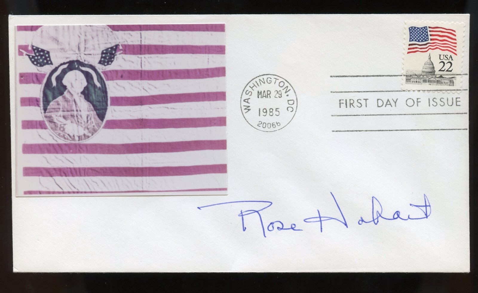 Rose Hobart d2000 signed autograph Actress Screen Actors Guild First Day Cover