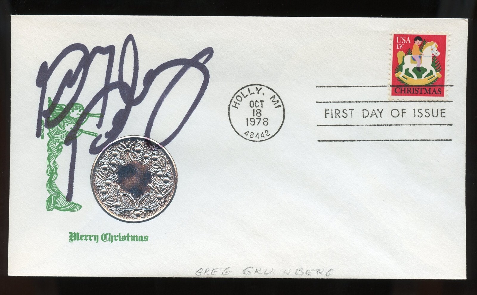 Greg Grunberg signed autograph auto TV Film Actor Star Wars First Day Cover