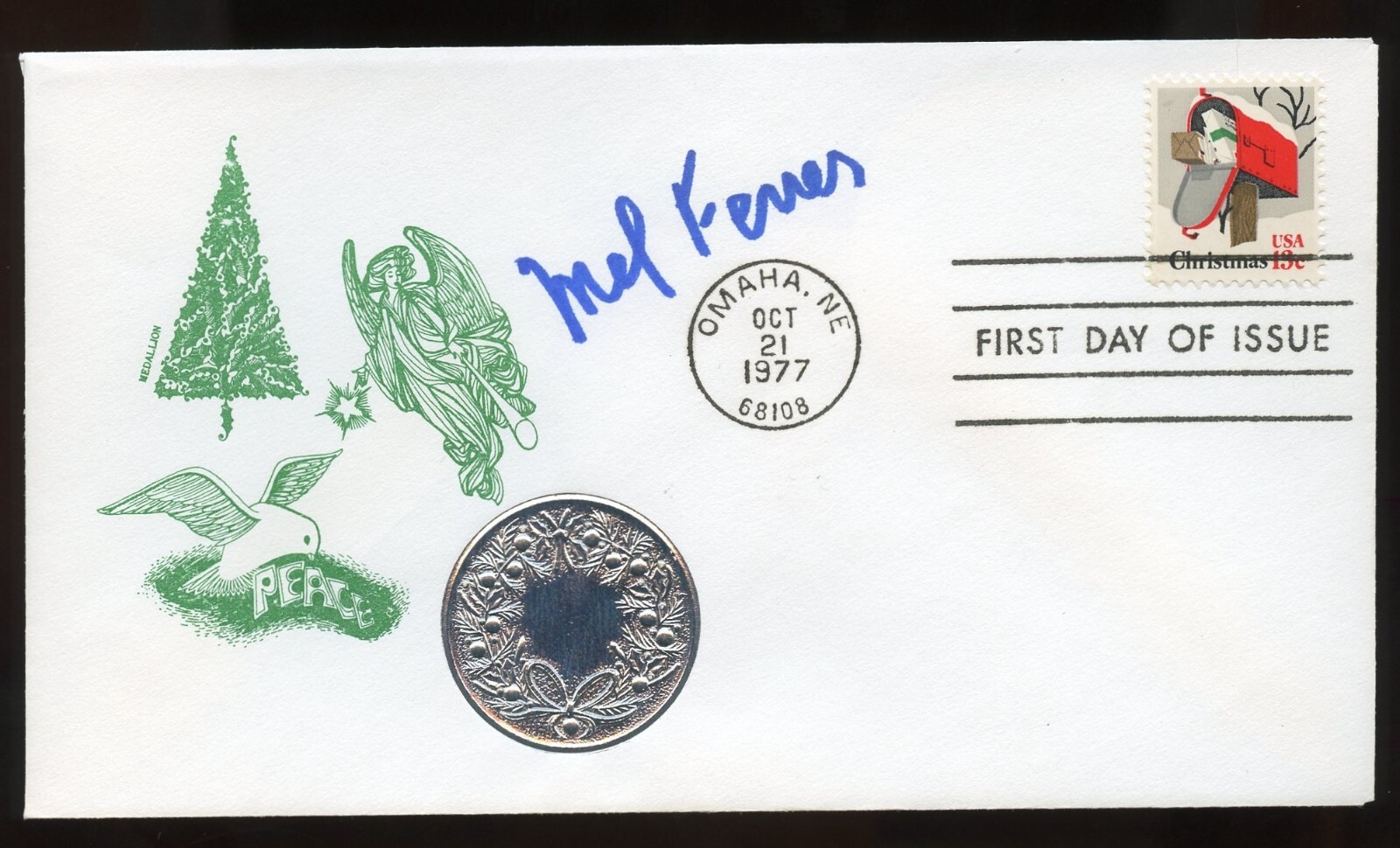 Mel Ferrer d2008 signed autograph auto Actor Scaramouche First Day Cover