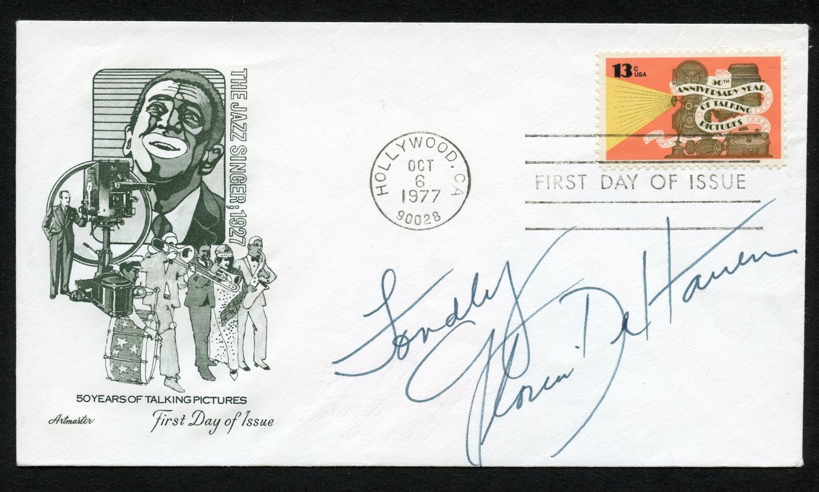 Gloria DeHaven d2016 signed autograph auto Actress Metro Goldwyn Mayer FDC
