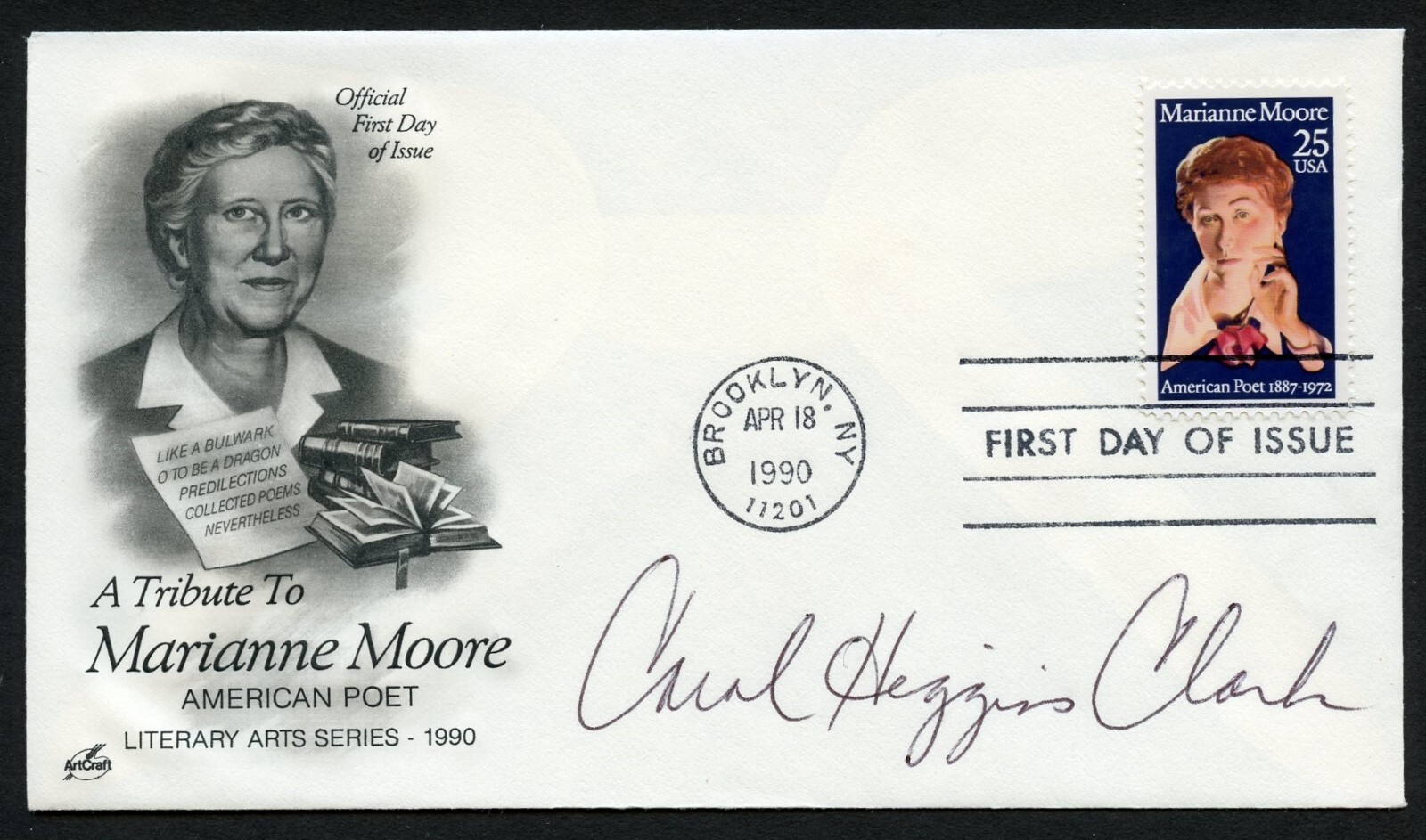 Carol Higgins Clark signed autograph Mystery Author & Actress First Day Cover
