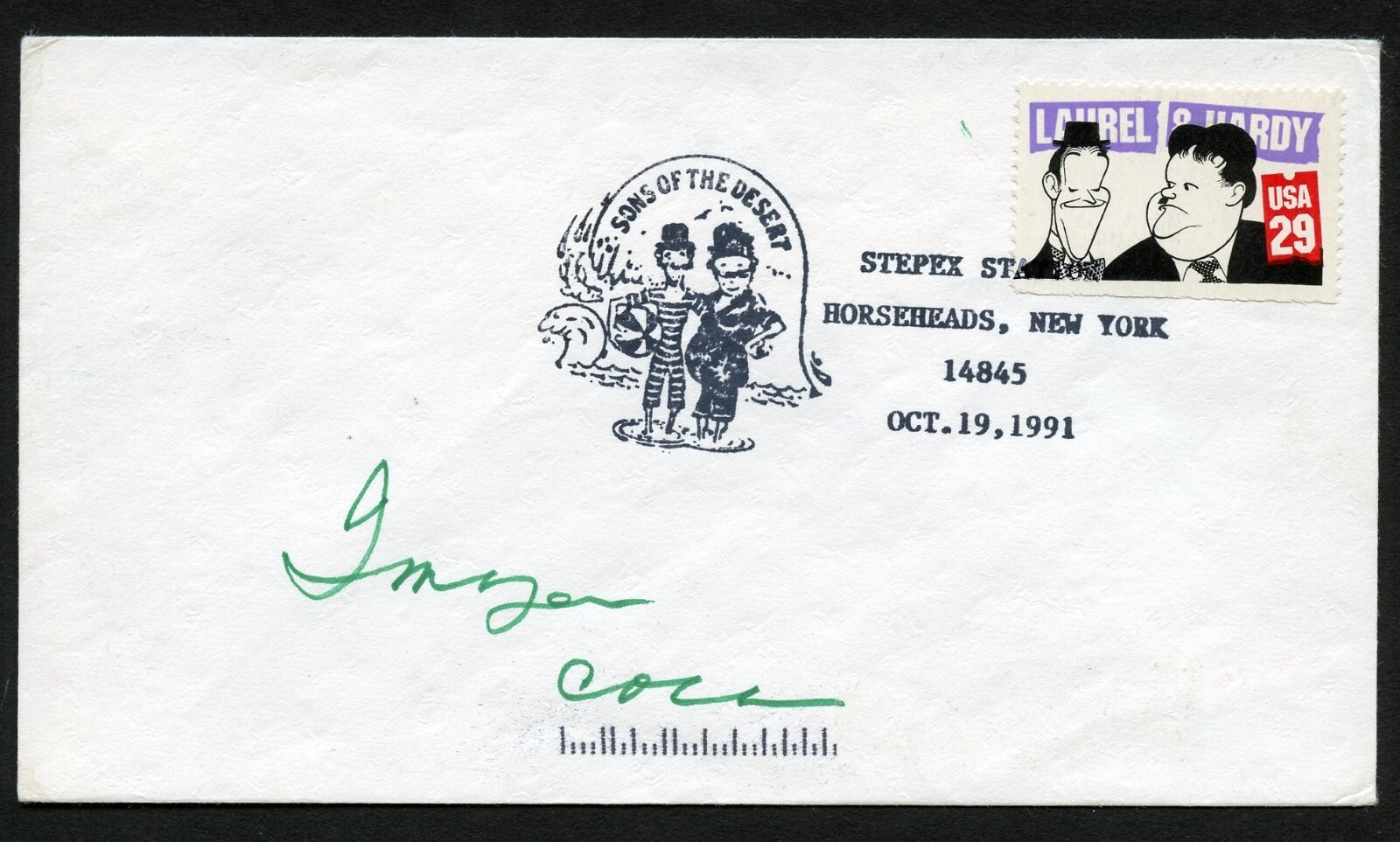 Imogene Coca d2001 signed autograph auto Comic Actress Your Show of Shows FDC