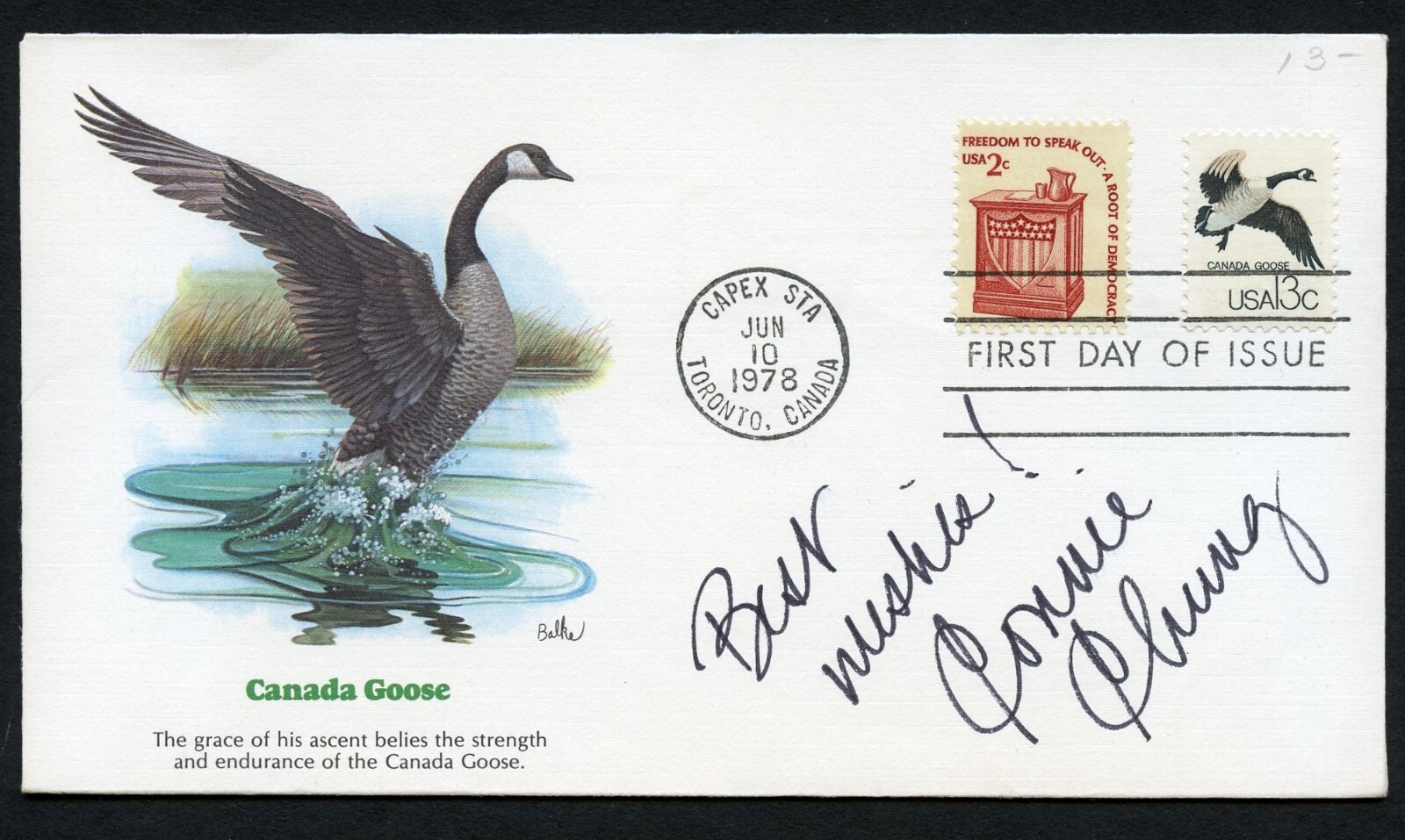 Connie Chung signed autograph auto American Journalist US TV First Day Cover