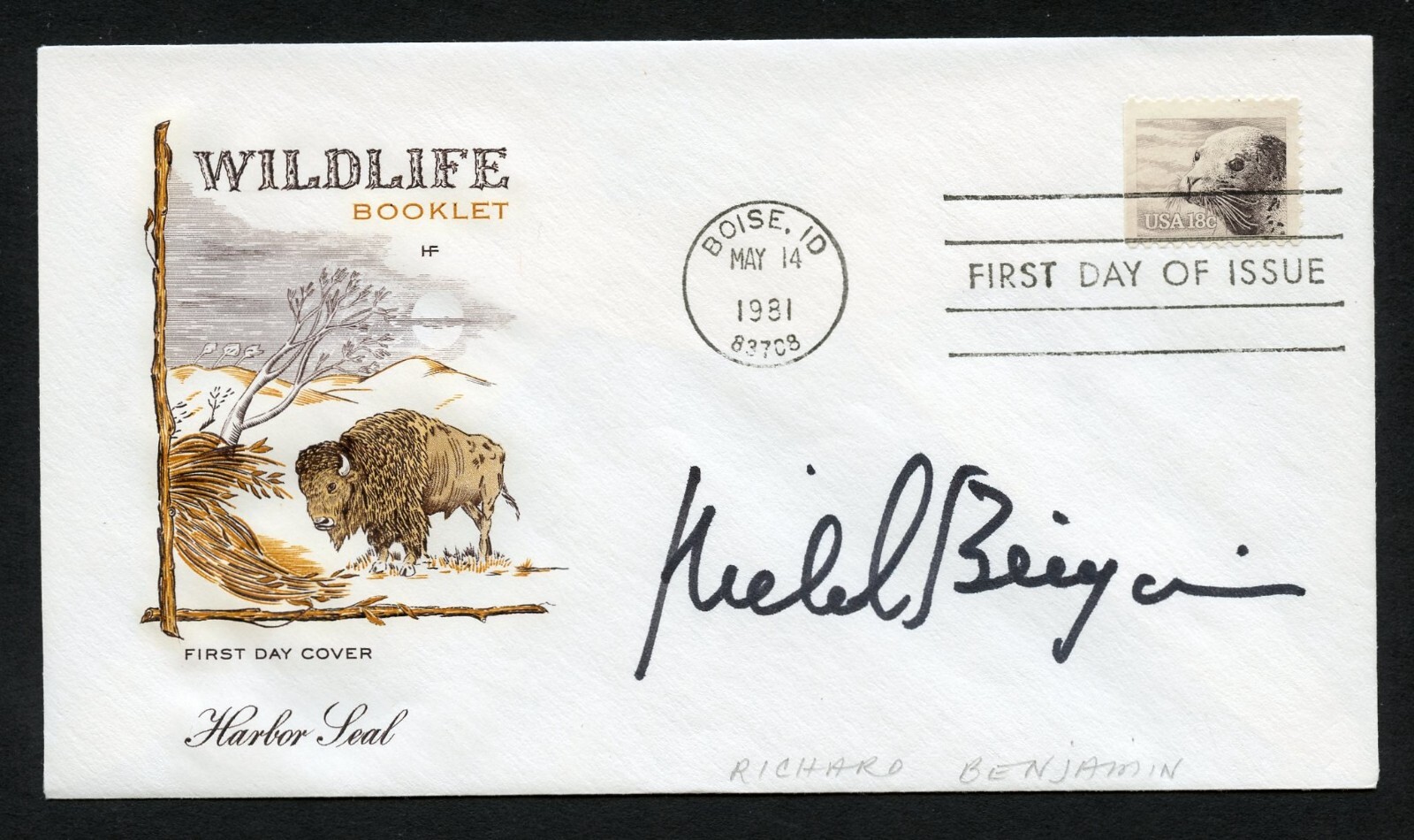 Richard Benjamin signed autograph auto Actor Director Catch-22 First Day Cover