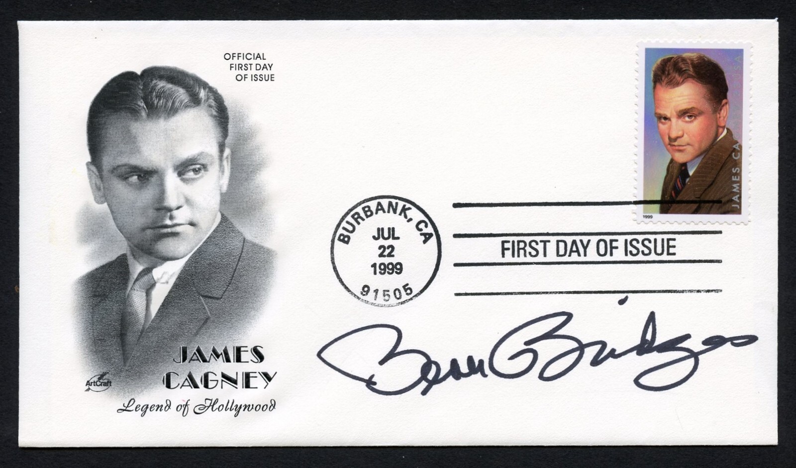 Beau Bridges signed autograph Actor The Fabulous Baker Boys Postal Covers FDC