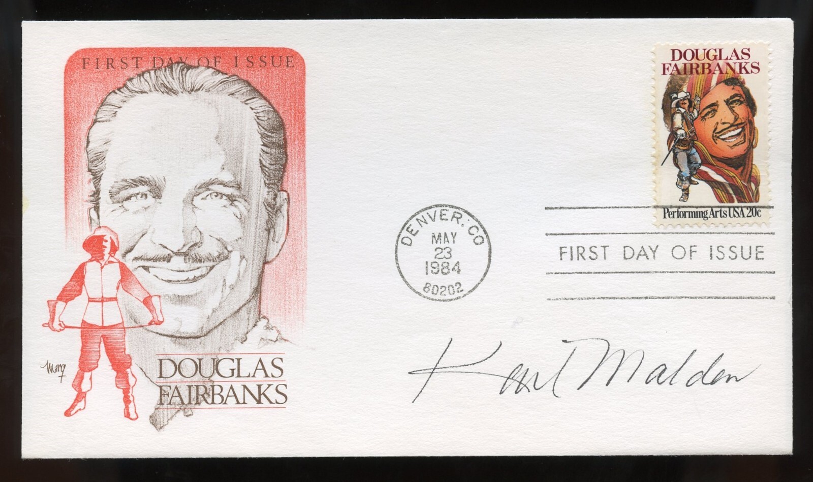 Karl Malden d2009 signed autograph American Actor A Streetcar Named Desire FDC