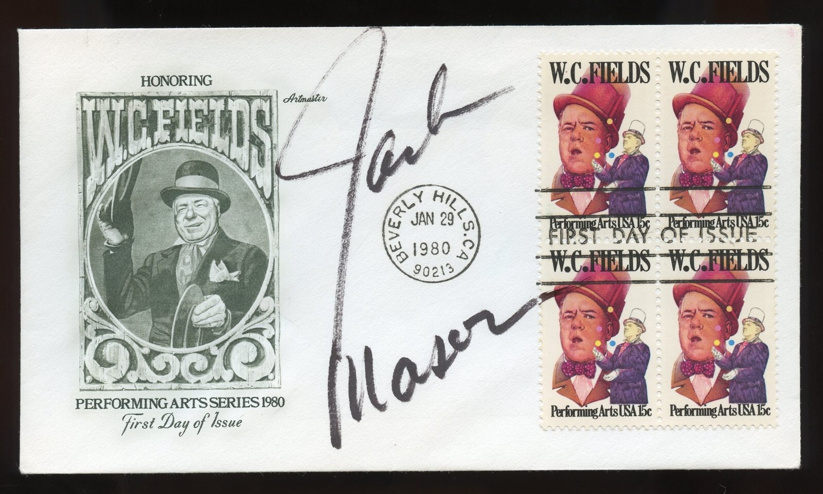 Jackie Mason d2021 signed autograph auto American Stand-up Comedian Actor FDC