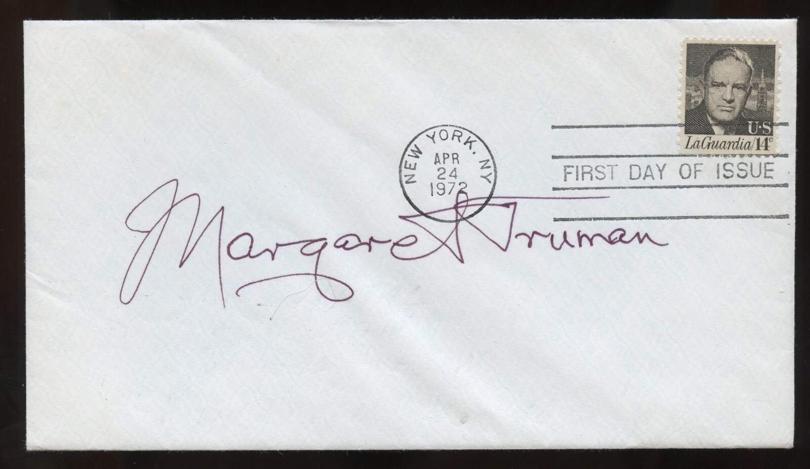 Margaret Truman d2008 signed autograph American Classical Soprano Actress FDC