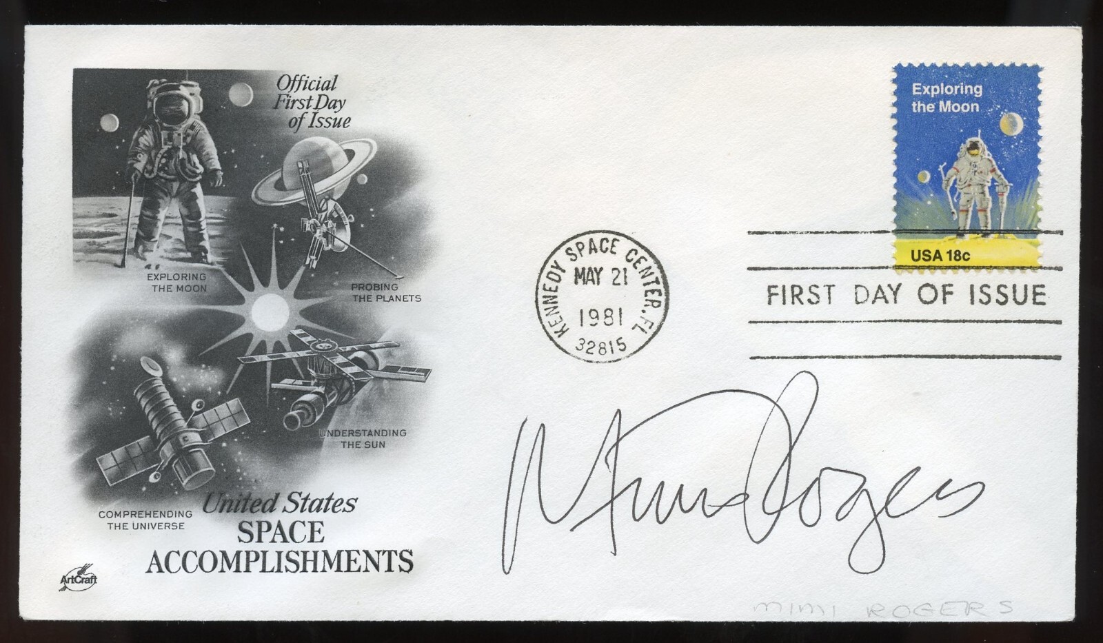 Mimi Rogers signed autograph auto American Actress Notable Role in Gung Ho FDC