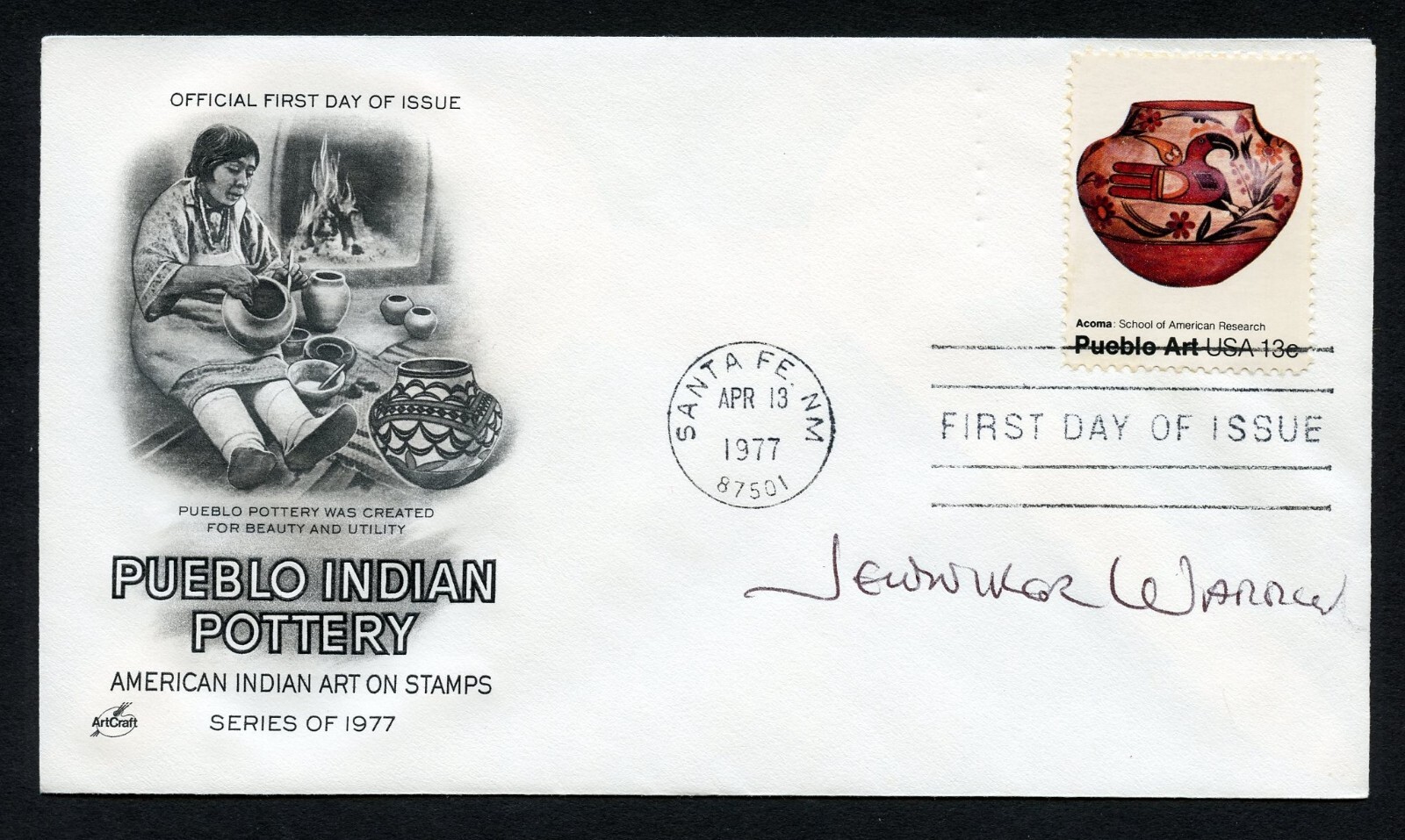 Jennifer Warren signed autograph American Actress on Broadway in 6Rms Riv Vu FDC