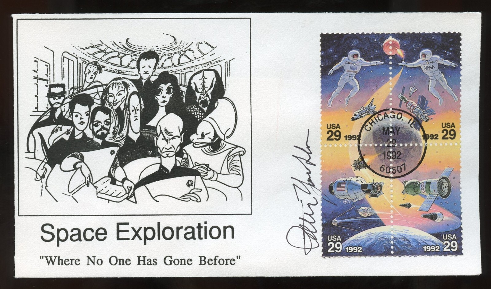 Patti Yacutaki signed autograph American Actress Nurse Alyssa in Star Trek FDC