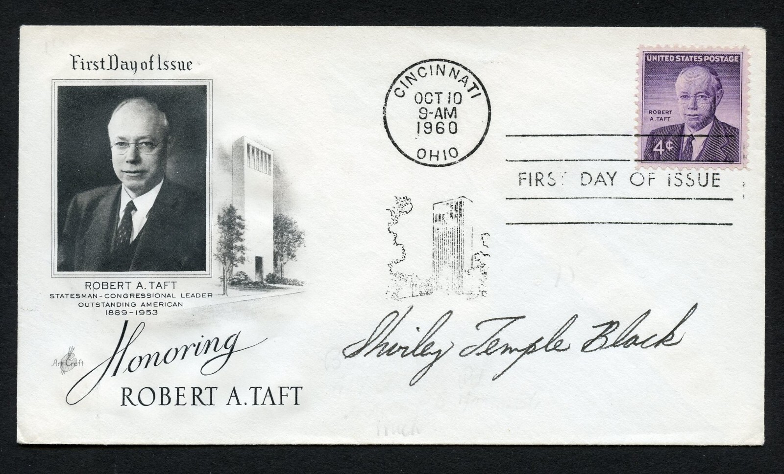 Shirley Temple Black d2014 signed autograph auto Actress First Day Cover BAS