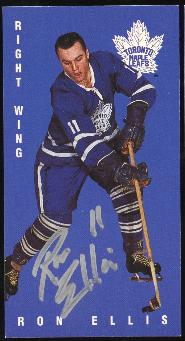 Ron Ellis #125 signed autograph 1994 Parkhurst Card Tall Boy Trading Card